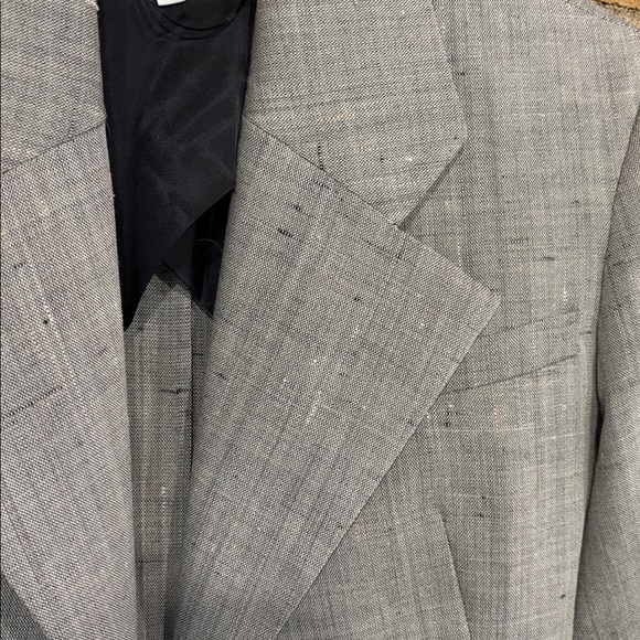 Zara Tailored Gray Blazer EUC Structured Fit Size XS - Picture 13 of 13